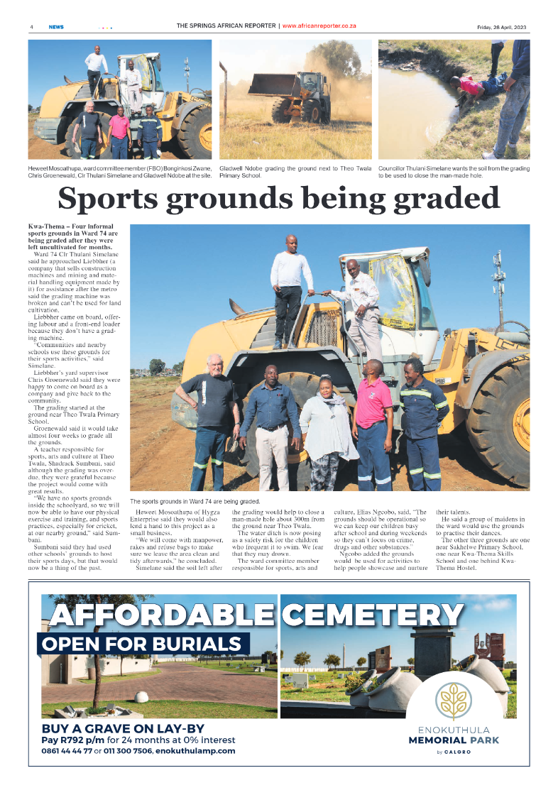 African Reporter 28 April 2023 page 4