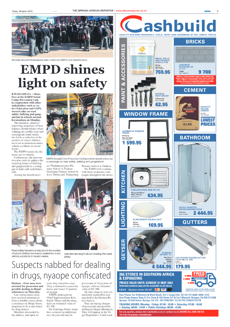 African Reporter 28 April 2023 page 5