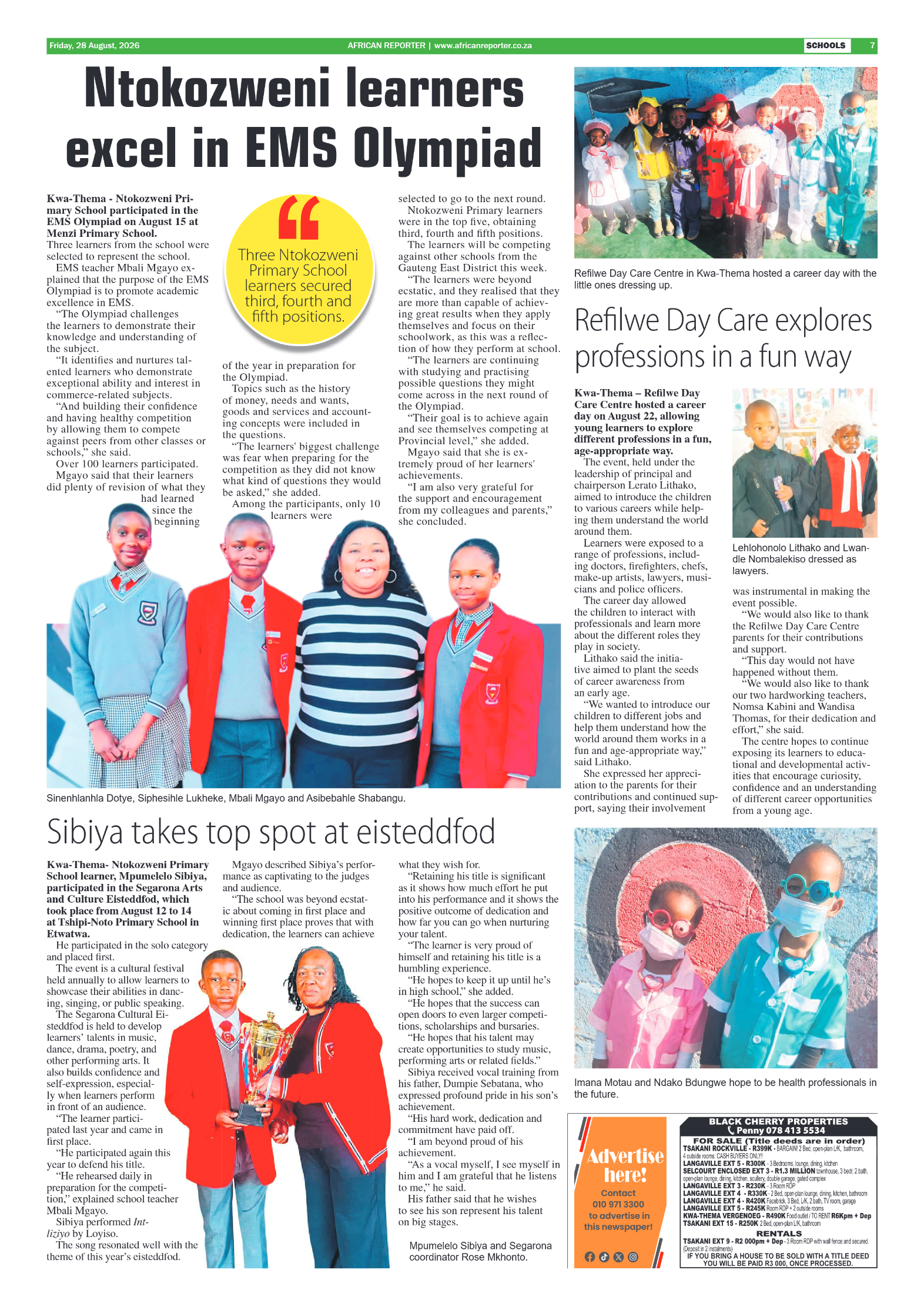 African Reporter 28 August 2026 page 7