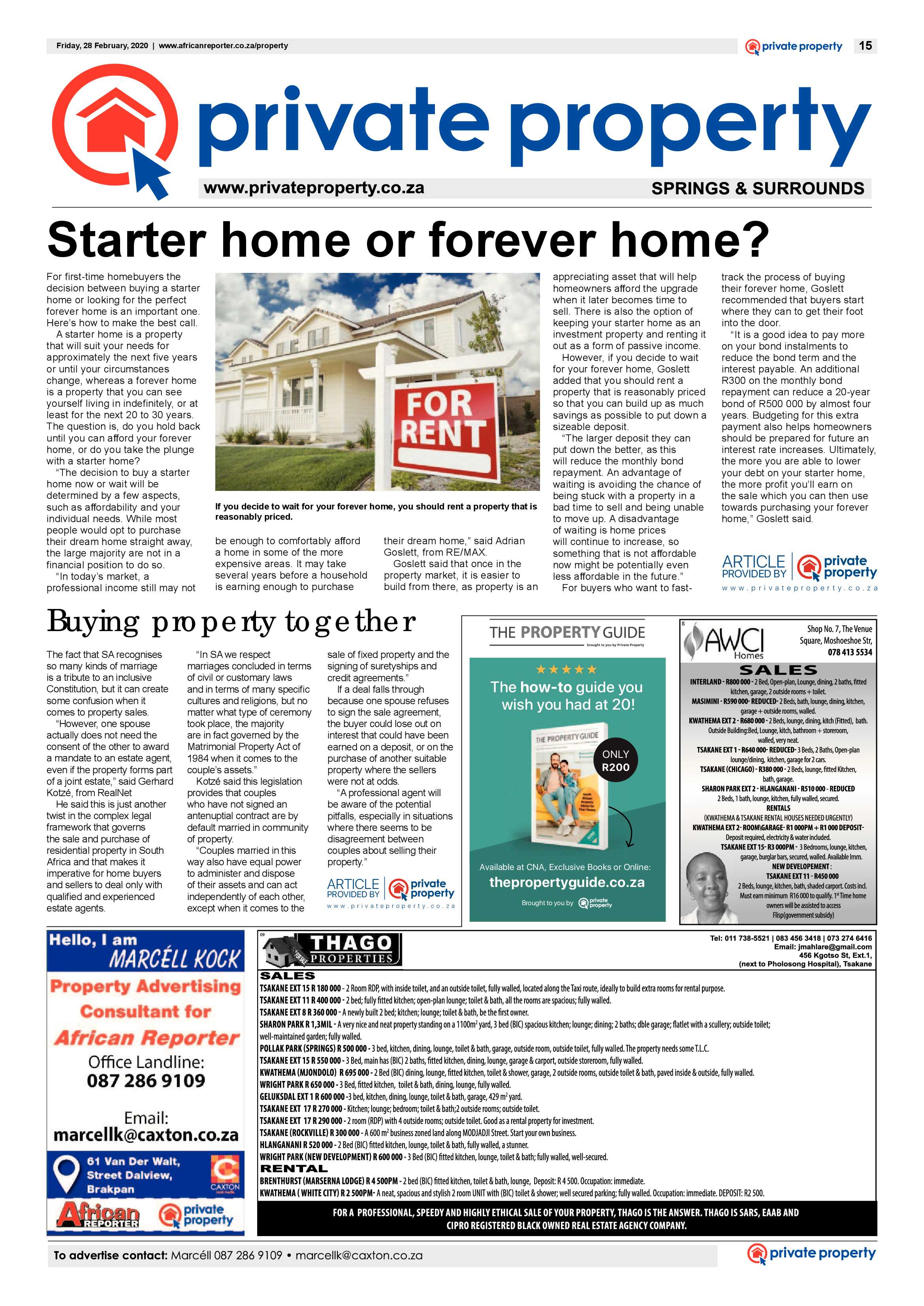 African Reporter 28 February 2020 page 15