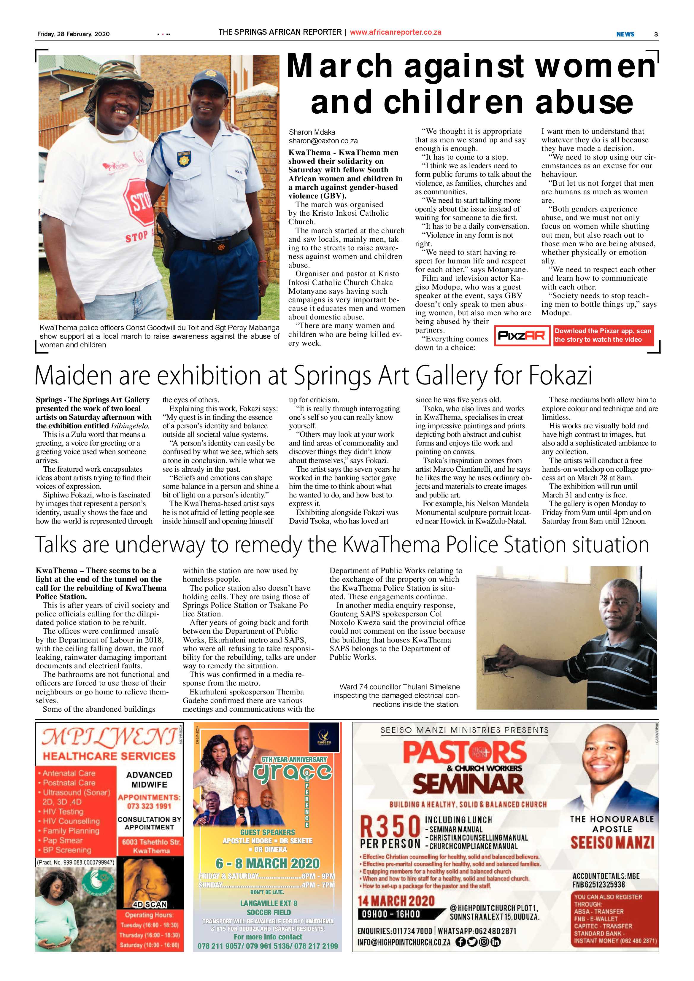 African Reporter 28 February 2020 page 3