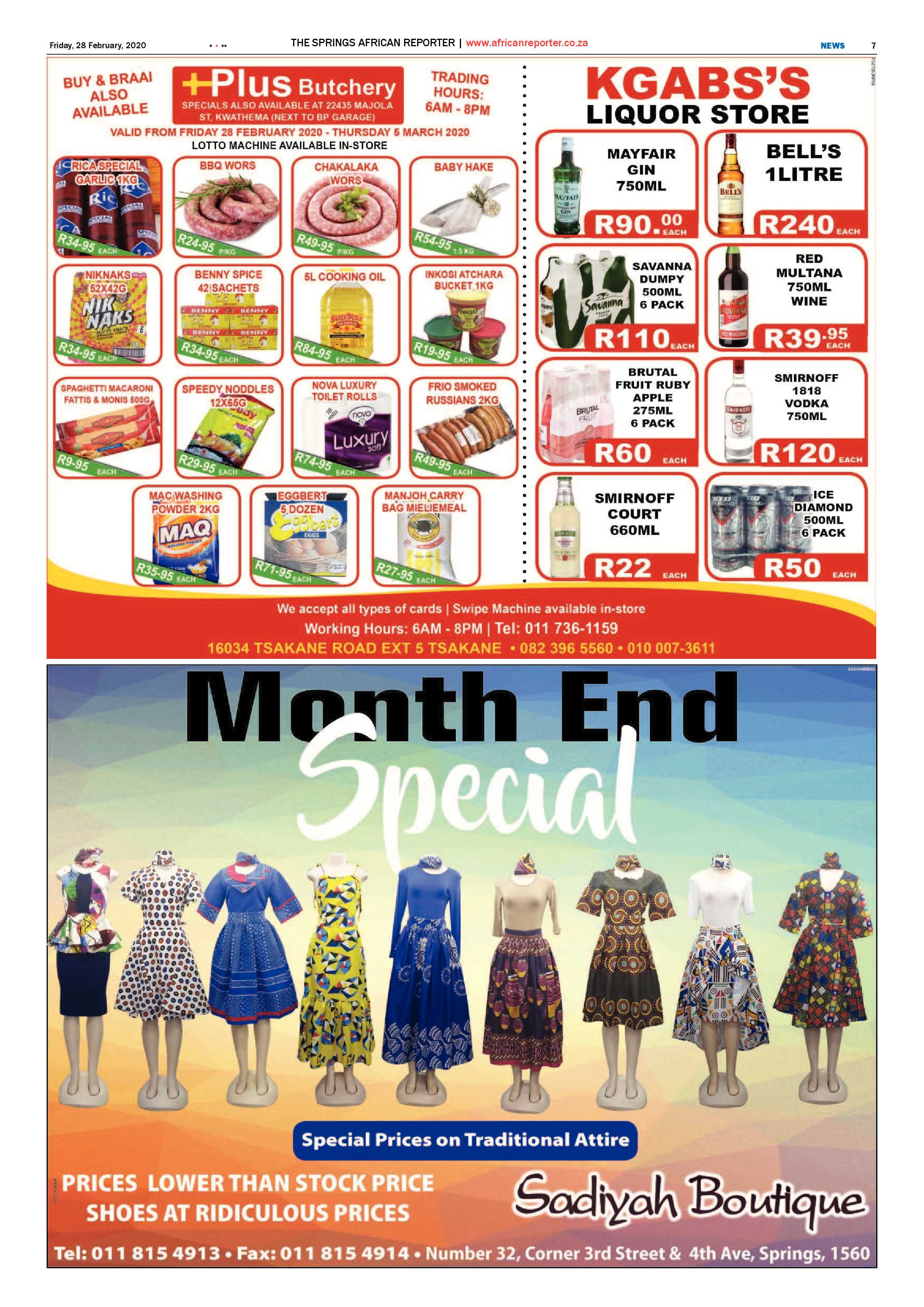 African Reporter 28 February 2020 page 7