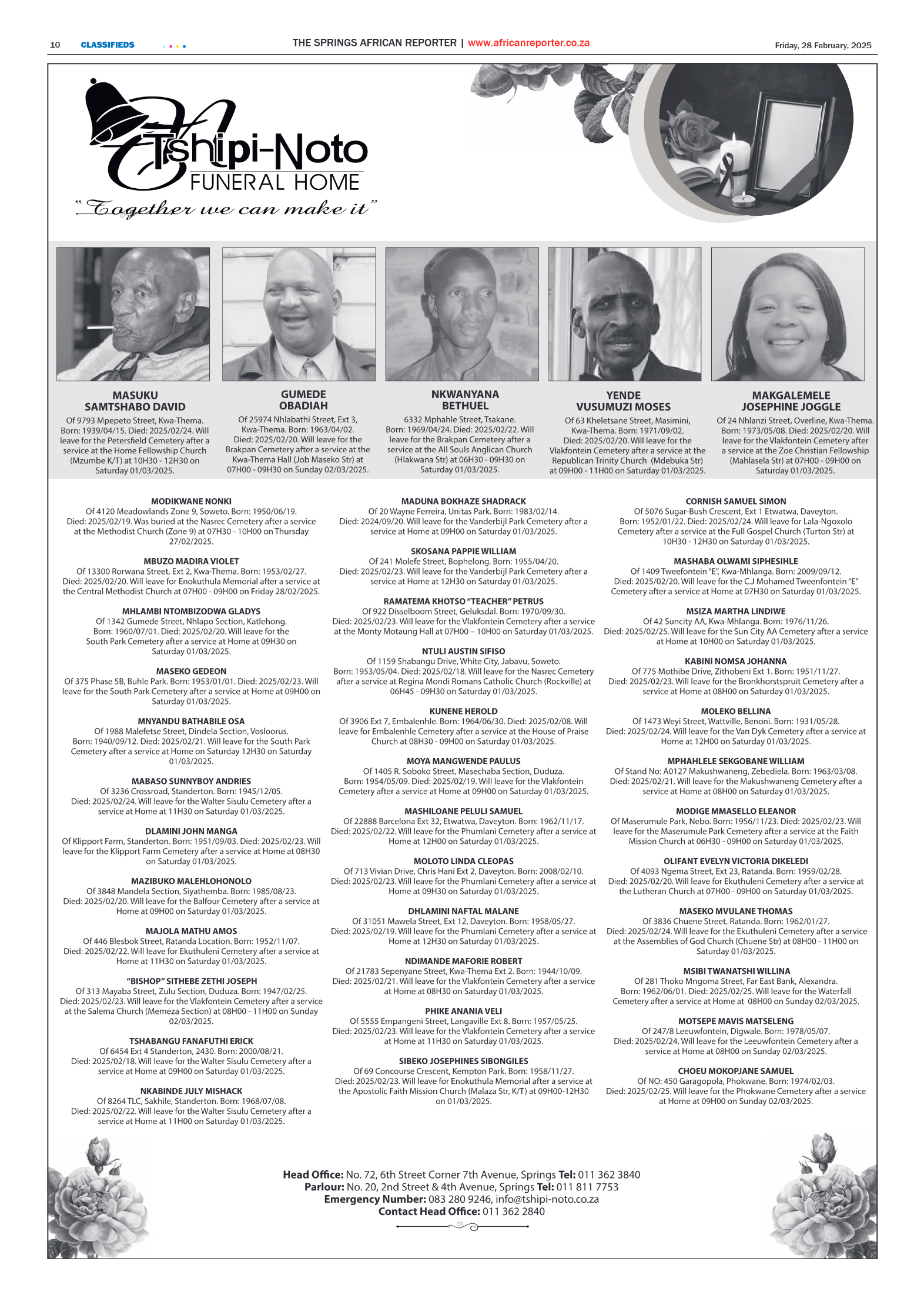 African Reporter 28 February 2025 page 10