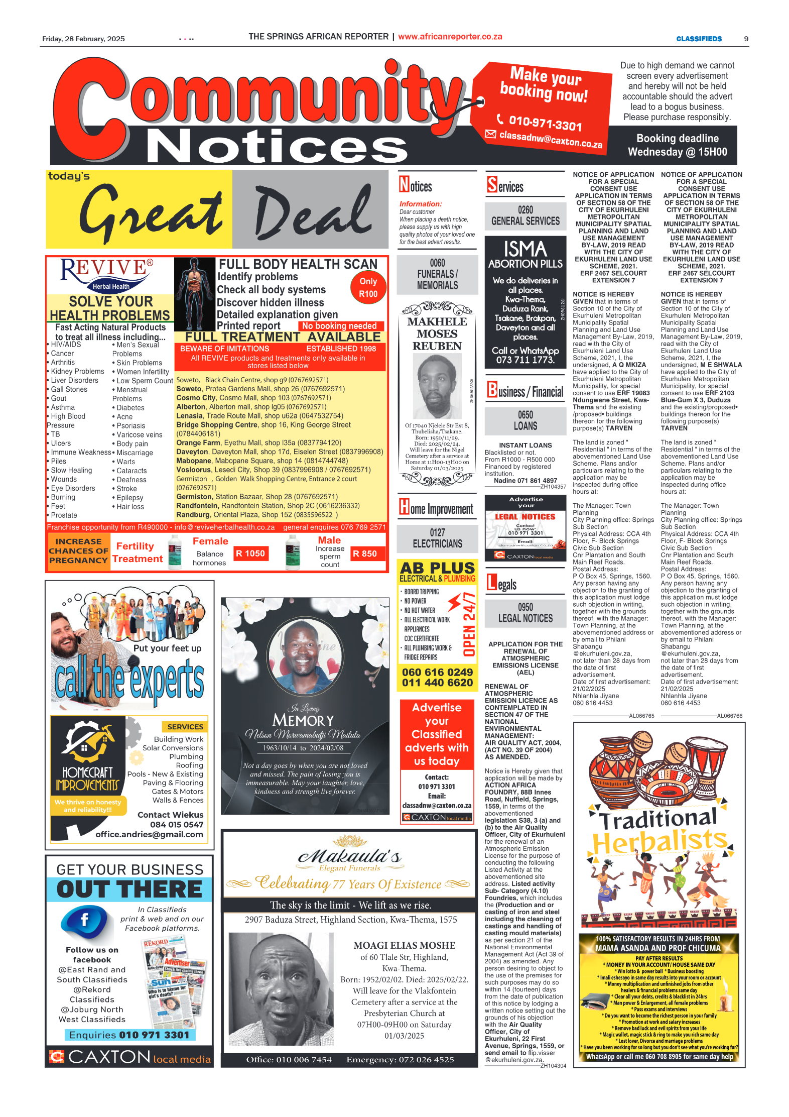 African Reporter 28 February 2025 page 9