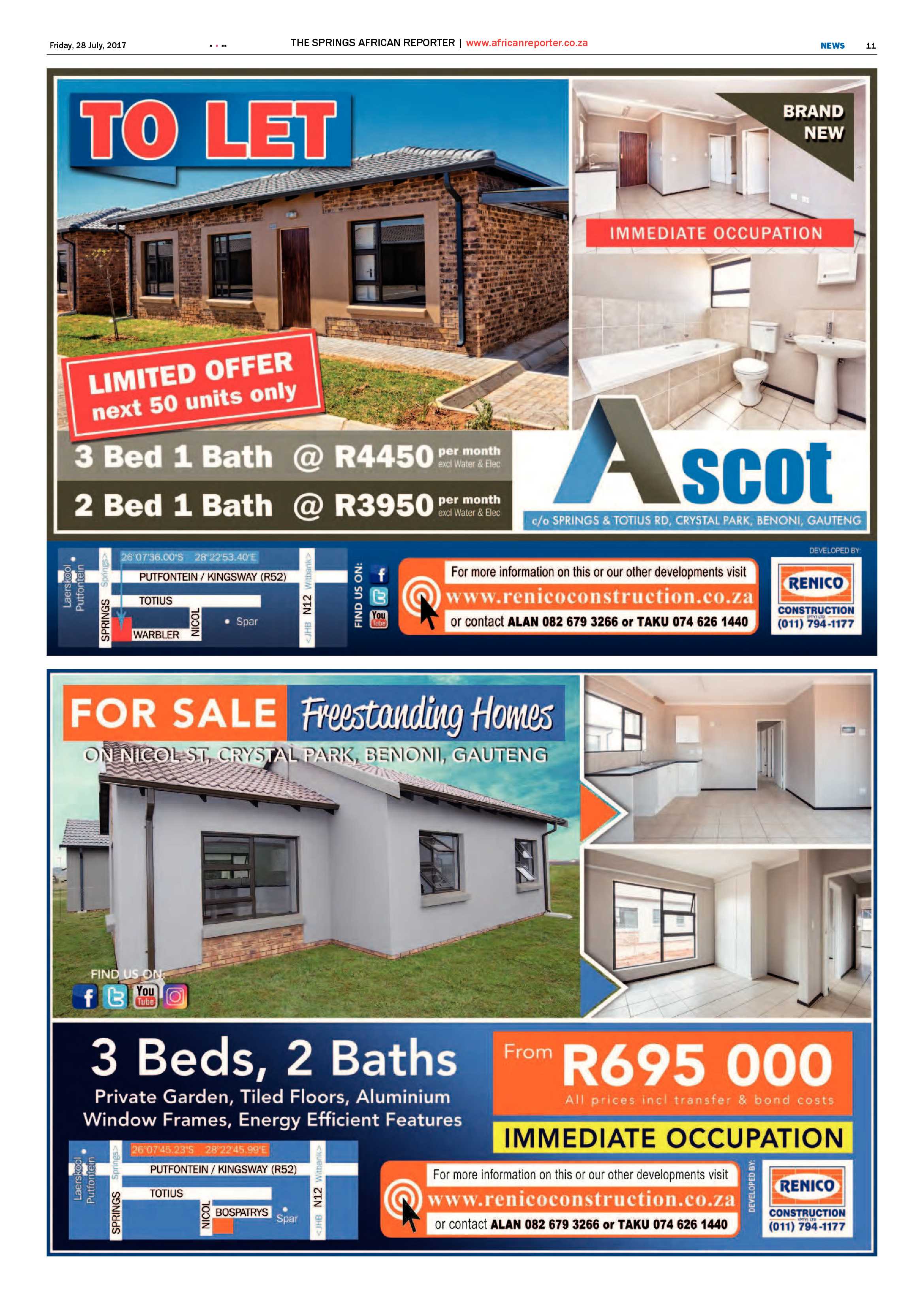 African Reporter 28 July 2017 page 11