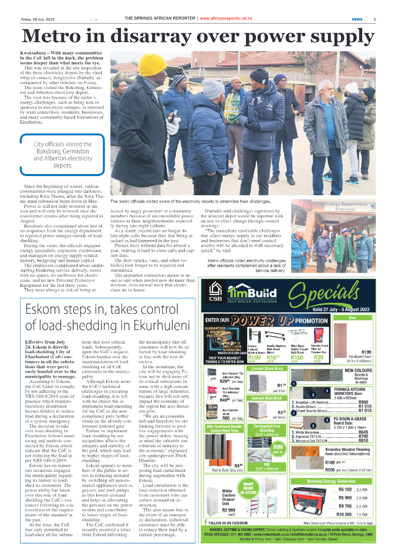 African Reporter 28 July 2023 page 3
