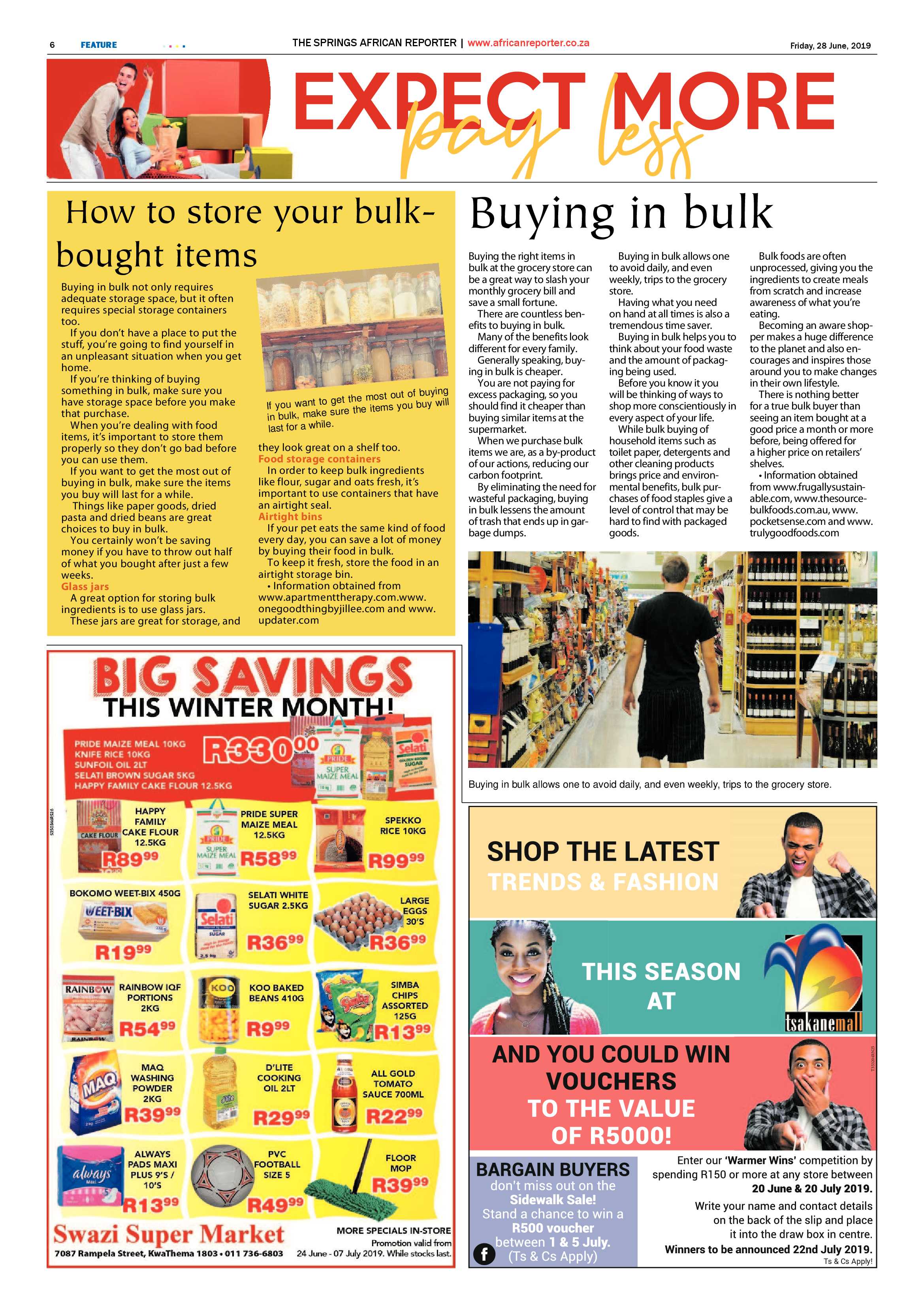 African Reporter 28 June 2019 page 6