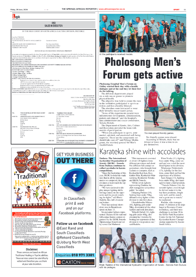 African Reporter 28 June 2024 page 11