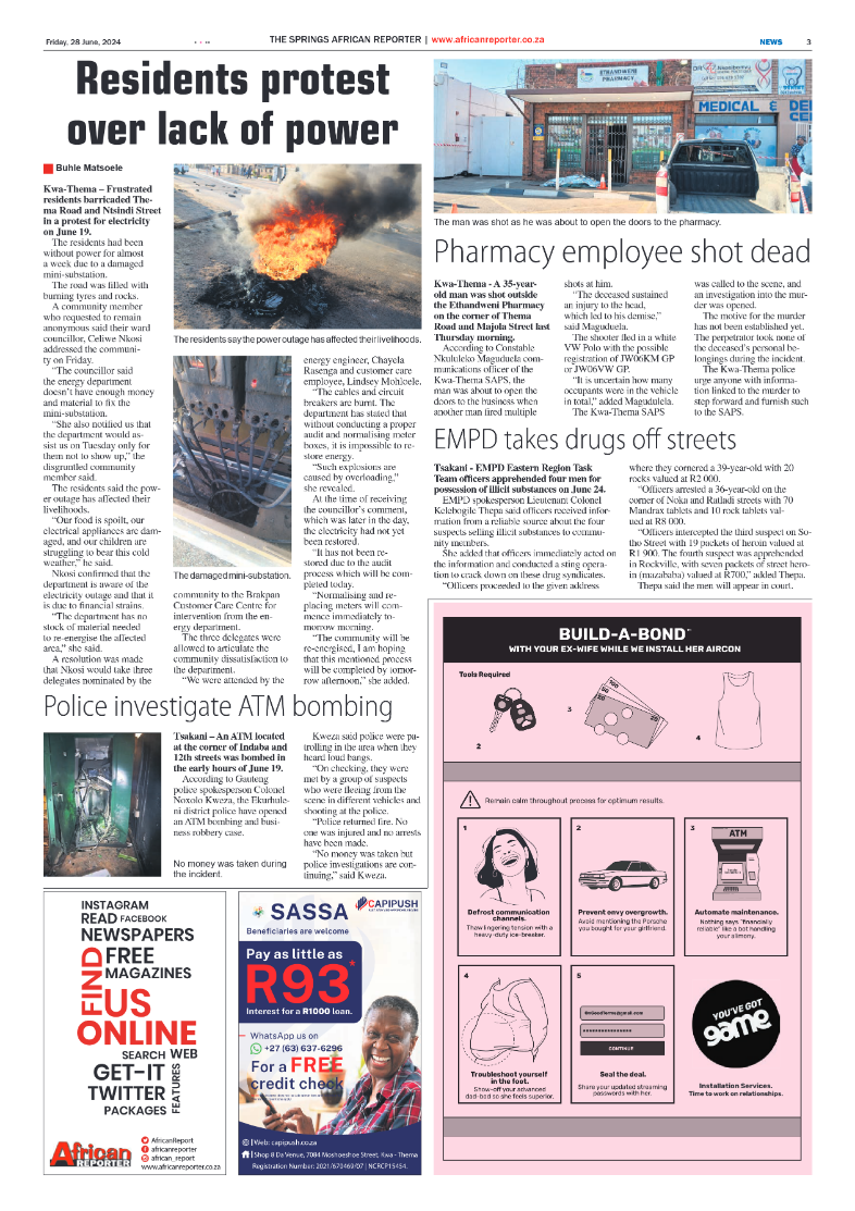 African Reporter 28 June 2024 page 3