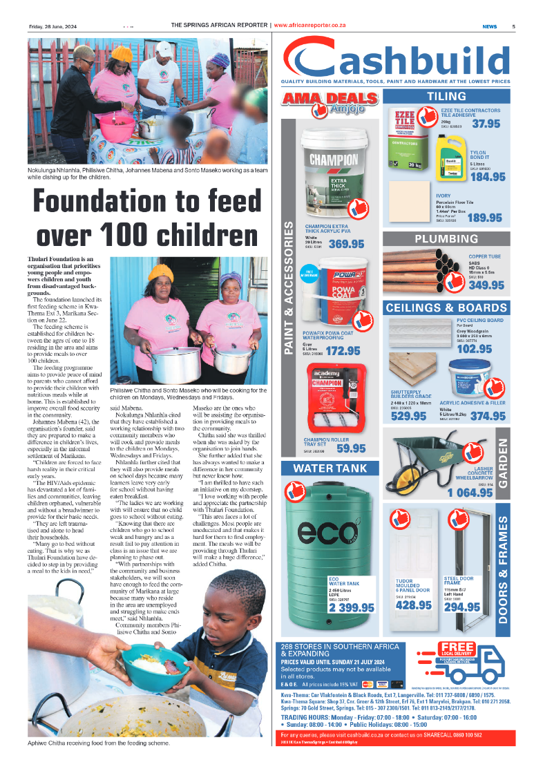 African Reporter 28 June 2024 page 5