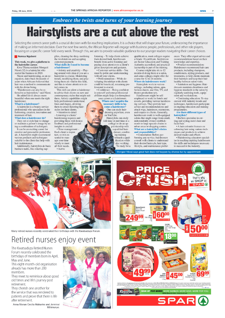 African Reporter 28 June 2024 page 7