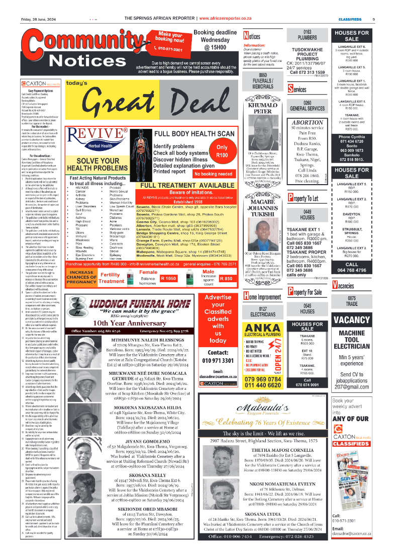 African Reporter 28 June 2024 page 9
