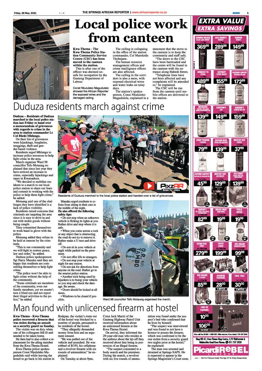 African Reporter 28 May 2021 page 3
