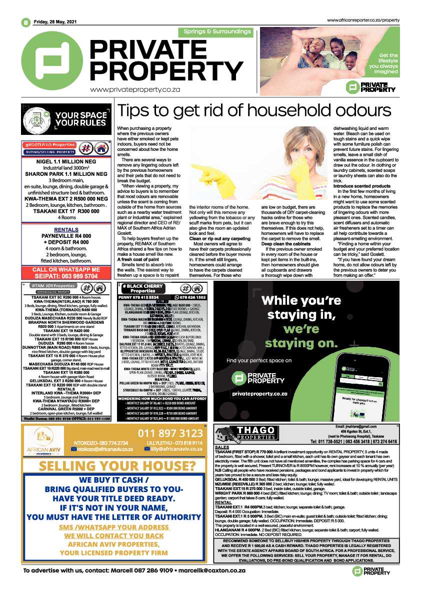 African Reporter 28 May 2021 page 8