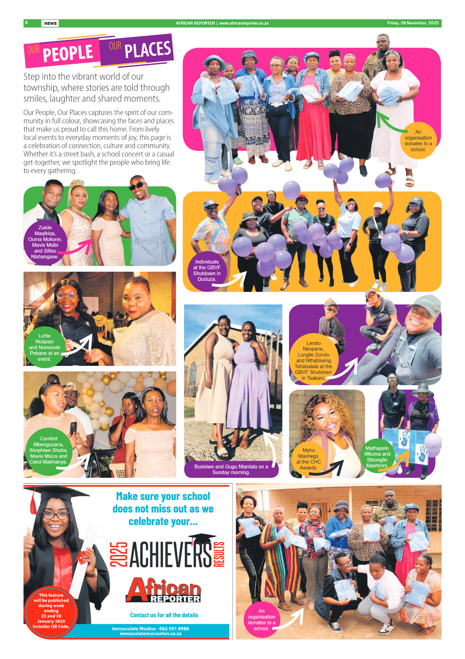 African Reporter 28 November 2025 page 8