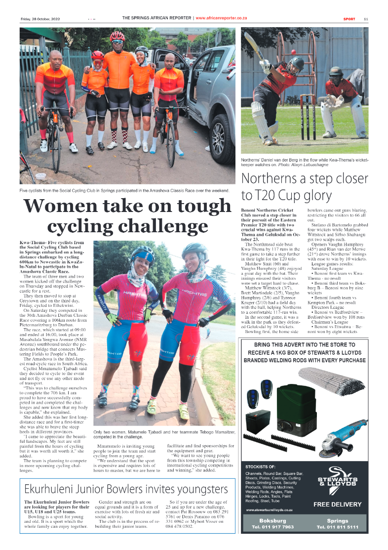 African Reporter 28 Oct 2022 page 11
