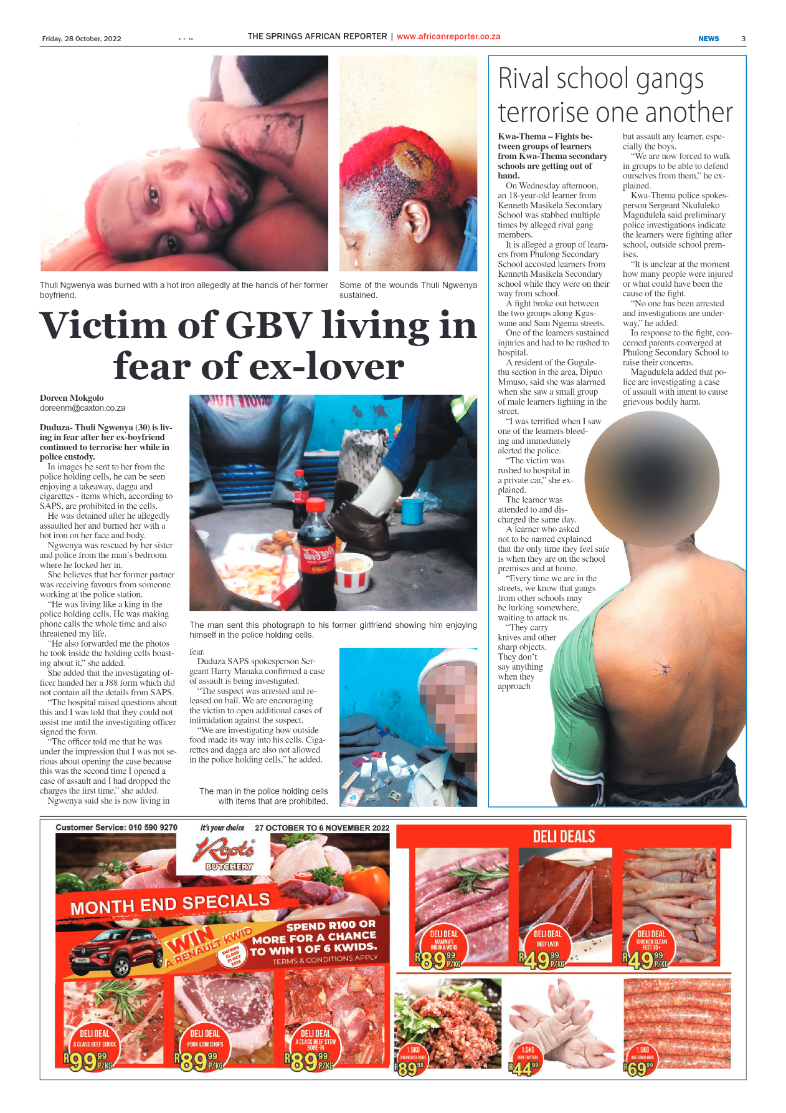 African Reporter 28 Oct 2022 page 3