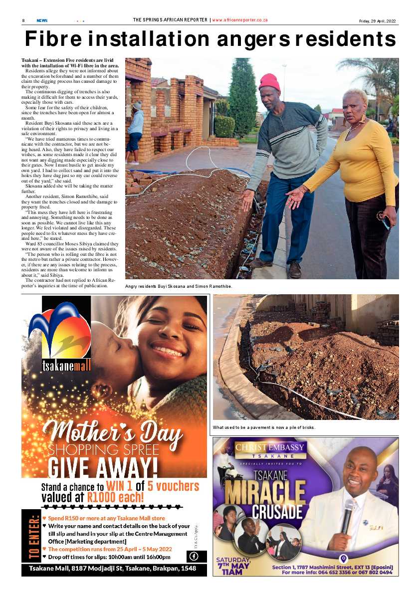 African Reporter 29 April 2022 page 8