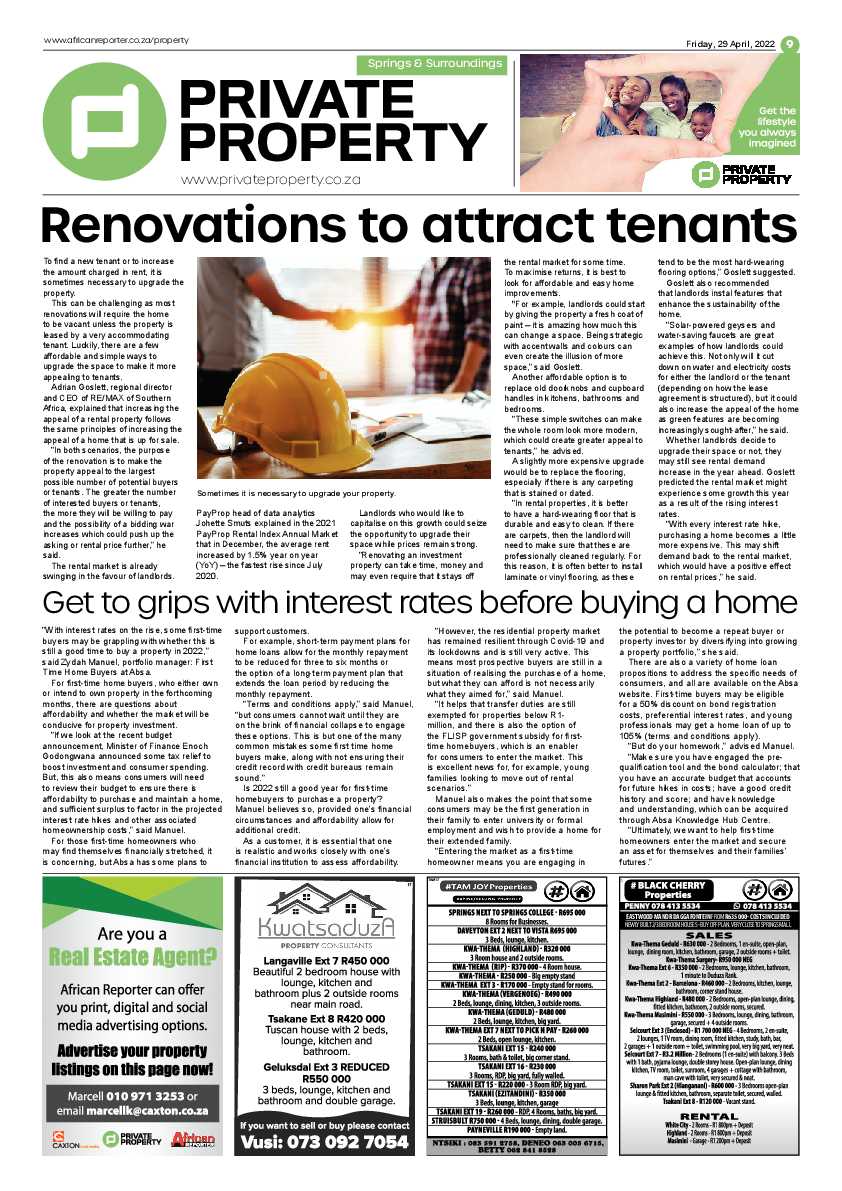African Reporter 29 April 2022 page 9