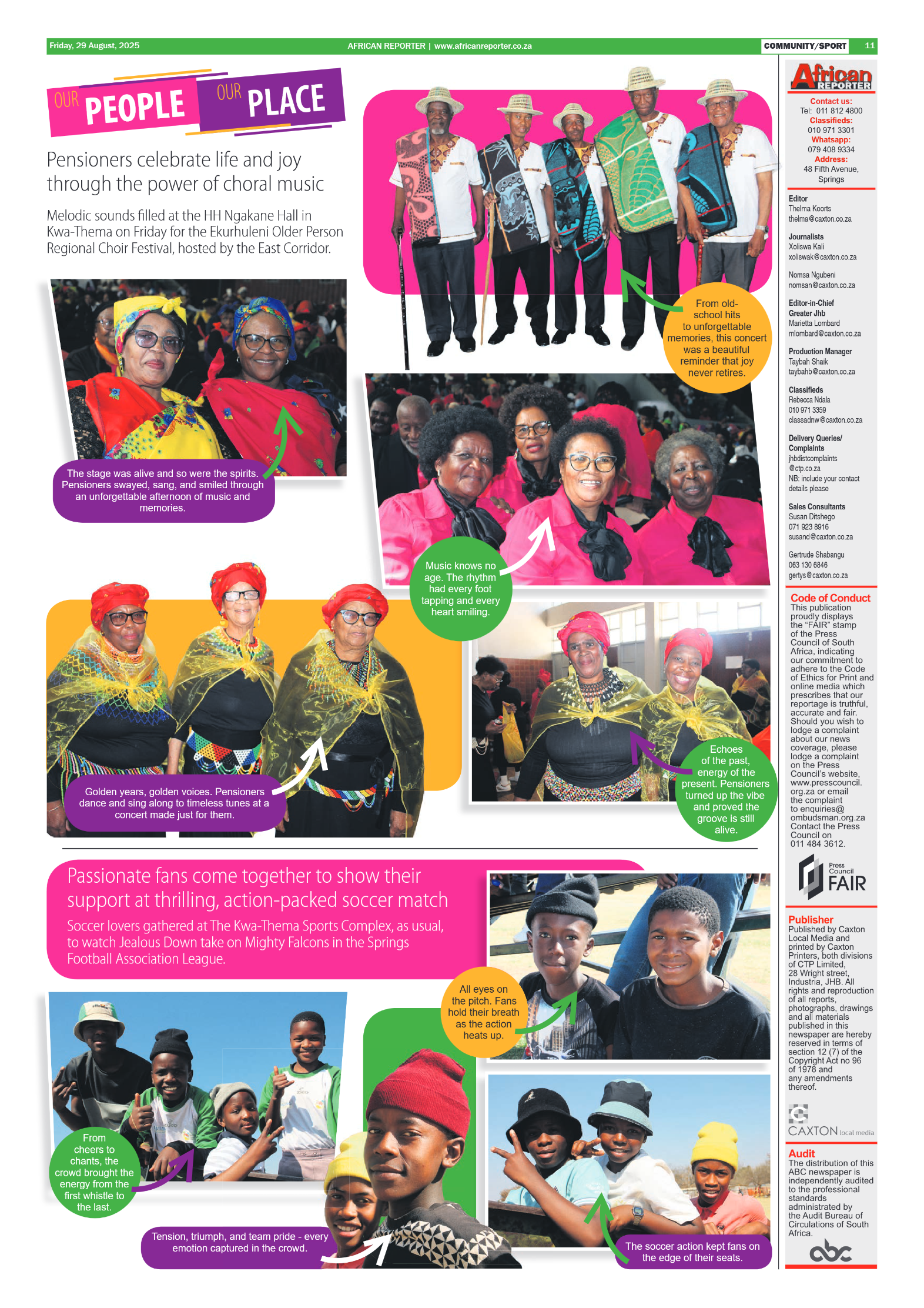 African Reporter 29 August 2025 page 11
