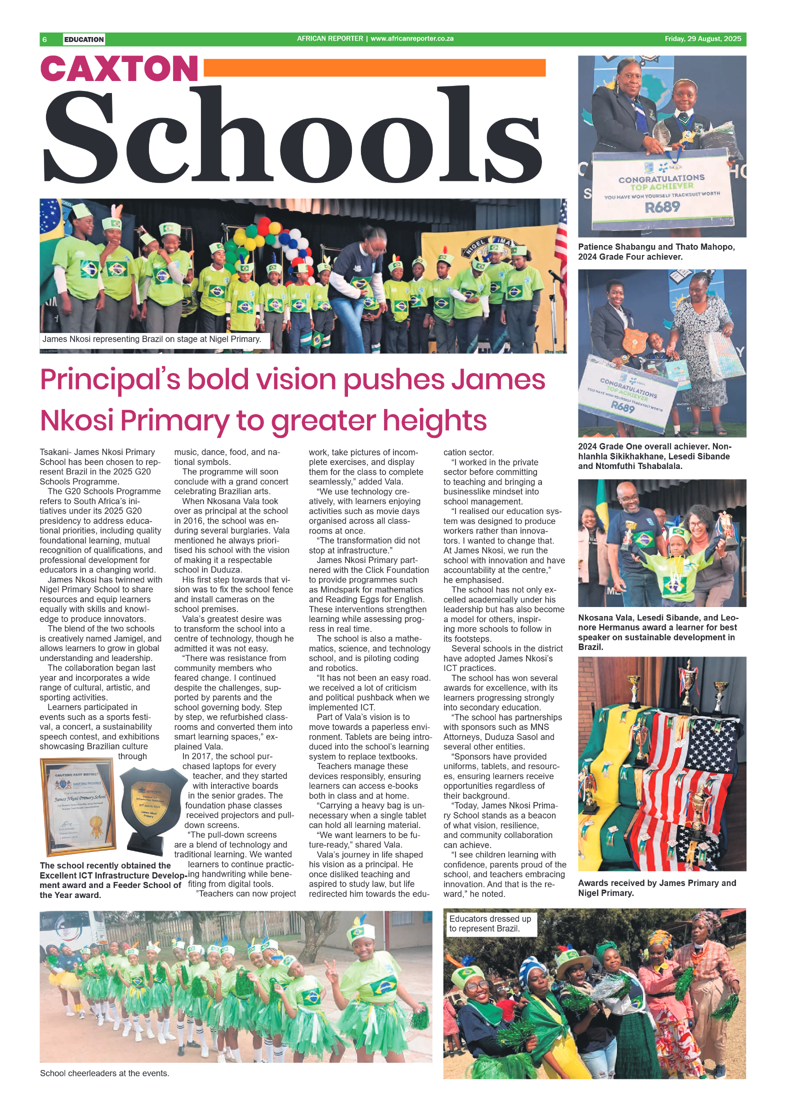 African Reporter 29 August 2025 page 6
