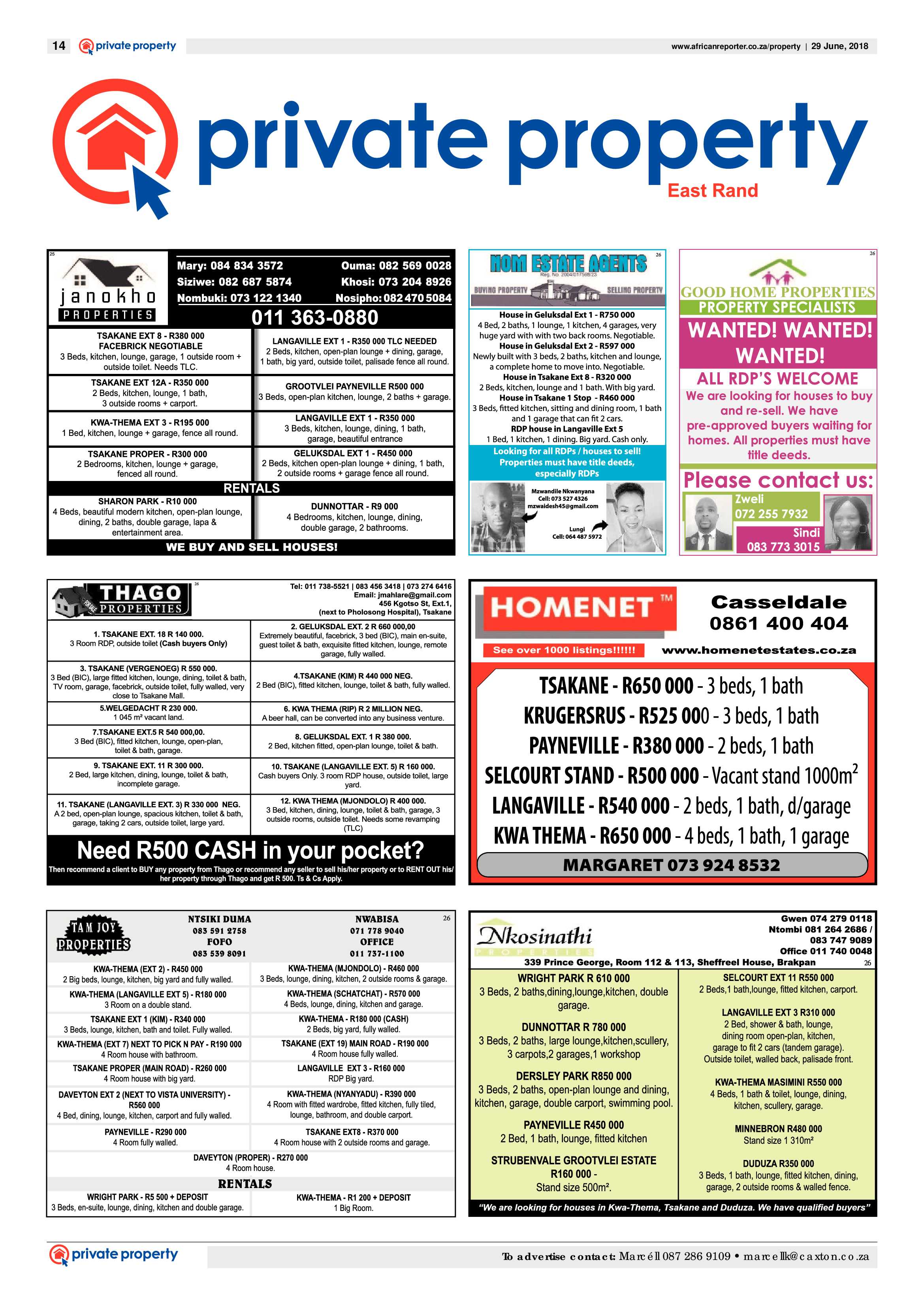 African Reporter 29 June 2018 page 14
