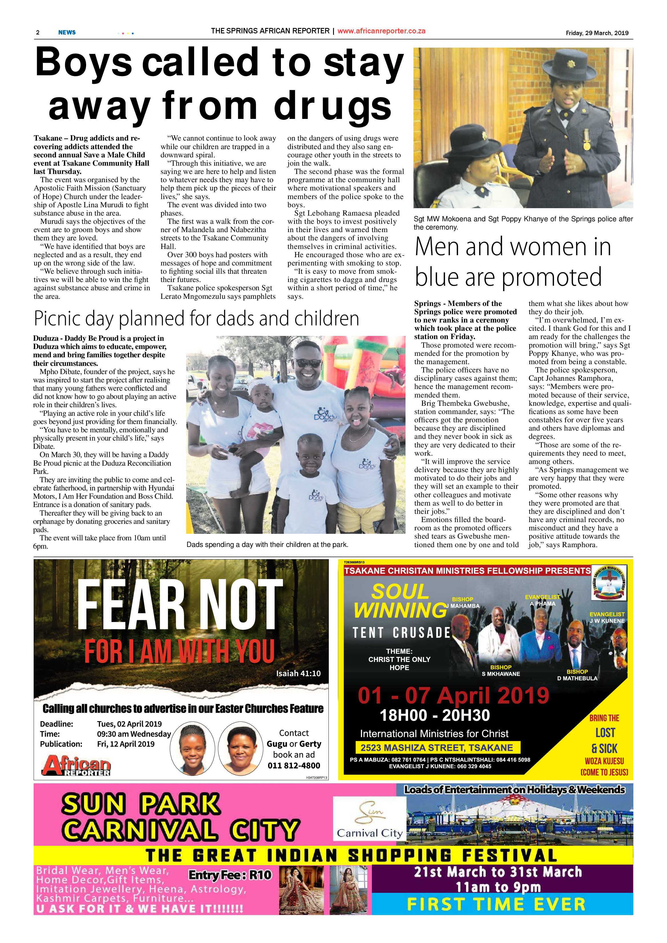 African Reporter 29 March 2019 page 2