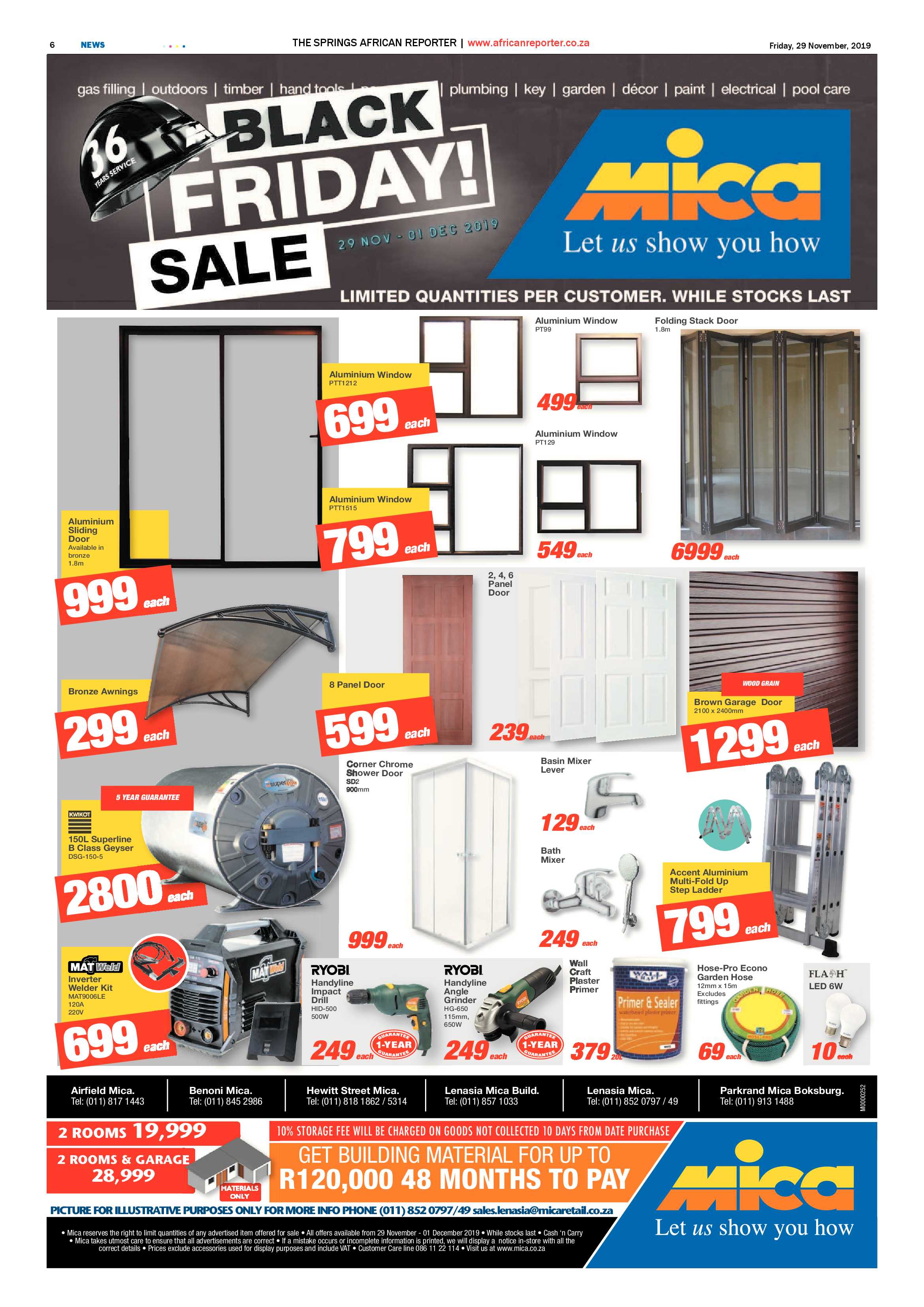 African Reporter 29 November 2019 page 6