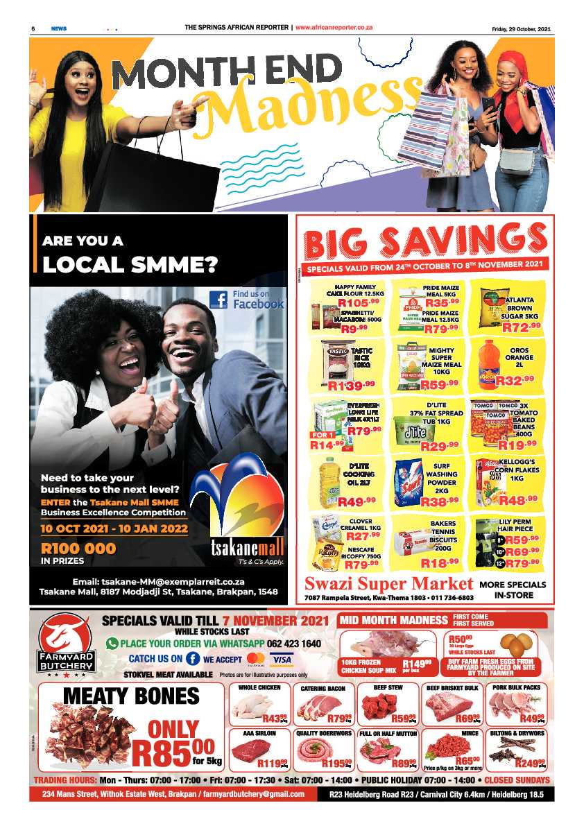 African Reporter 29 October 2021 page 6