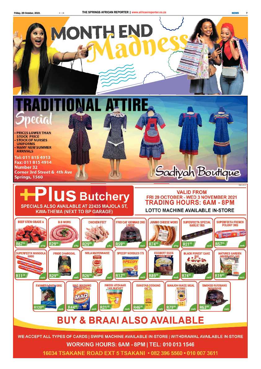 African Reporter 29 October 2021 page 7