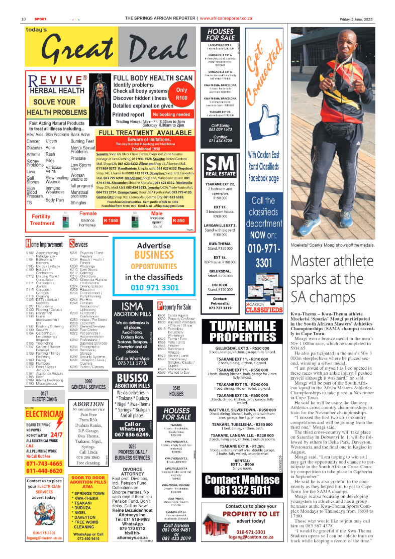 African Reporter 2 June 2023 page 10