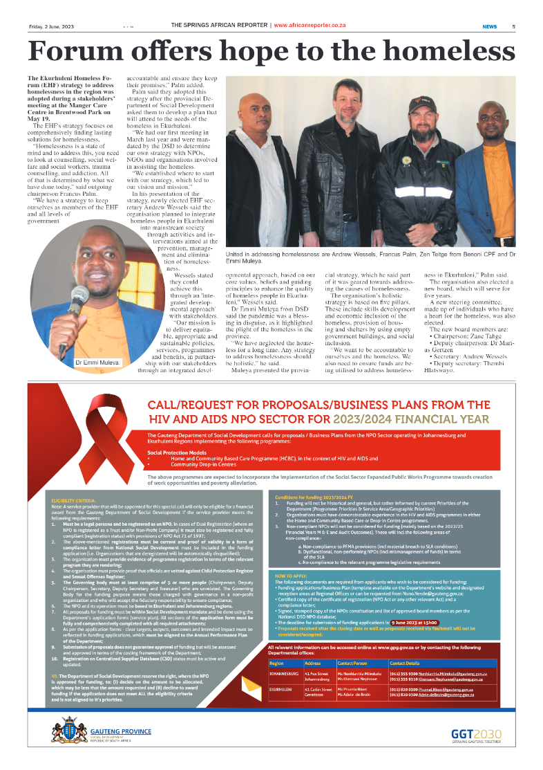 African Reporter 2 June 2023 page 5