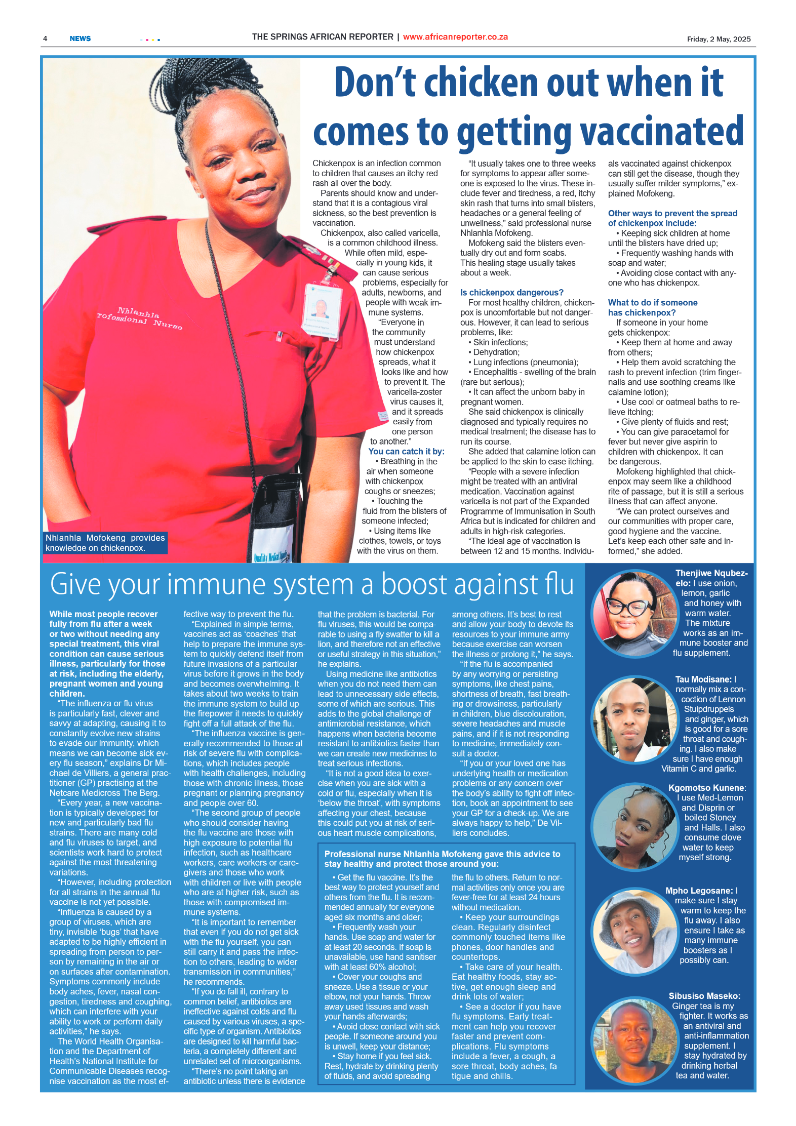 African Reporter 2 May 2025 page 4