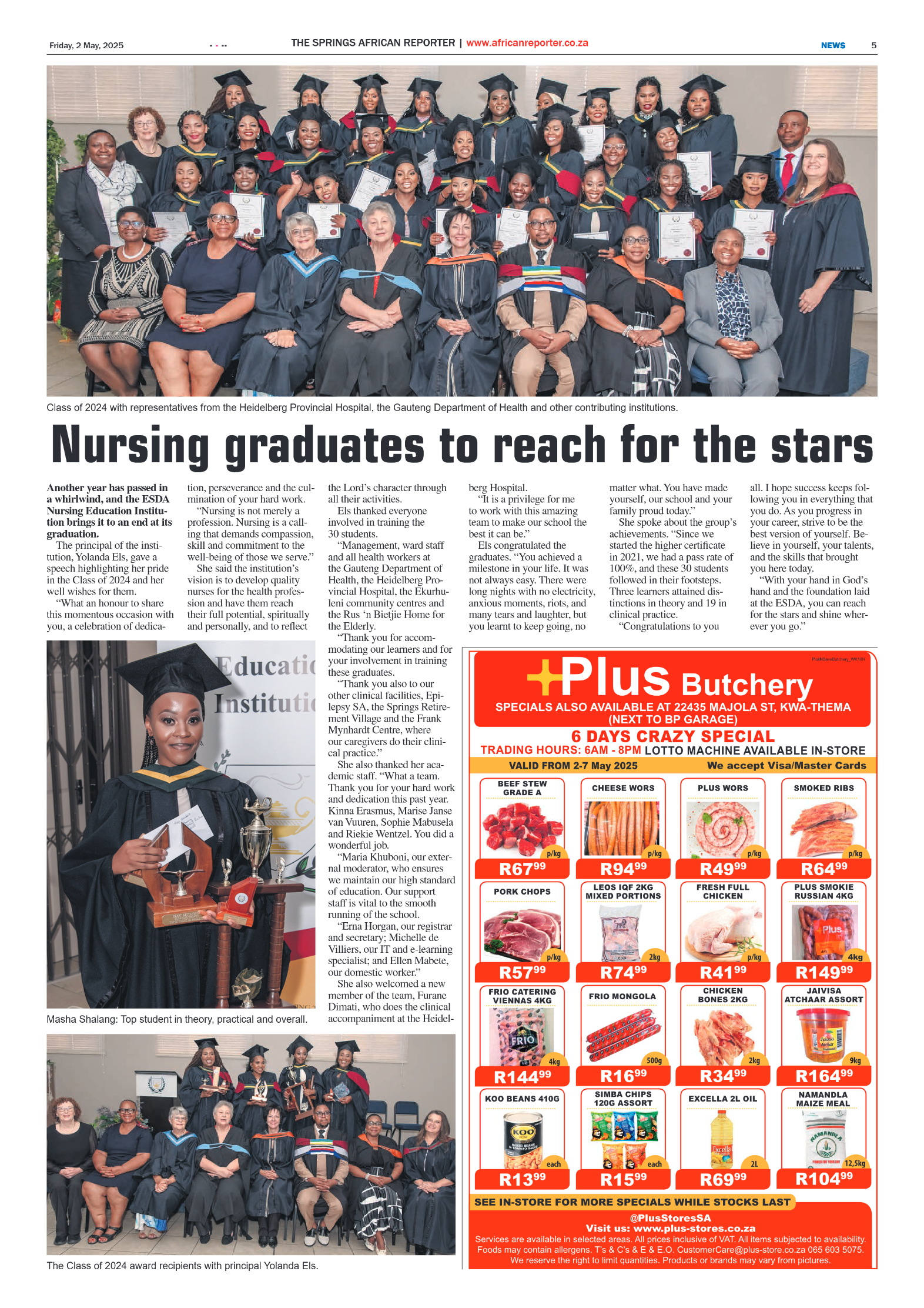 African Reporter 2 May 2025 page 5