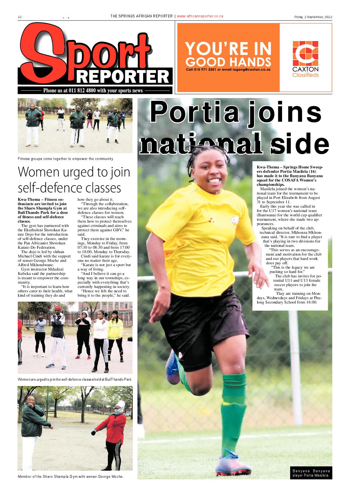 African Reporter 2 Sep 2022 page 12