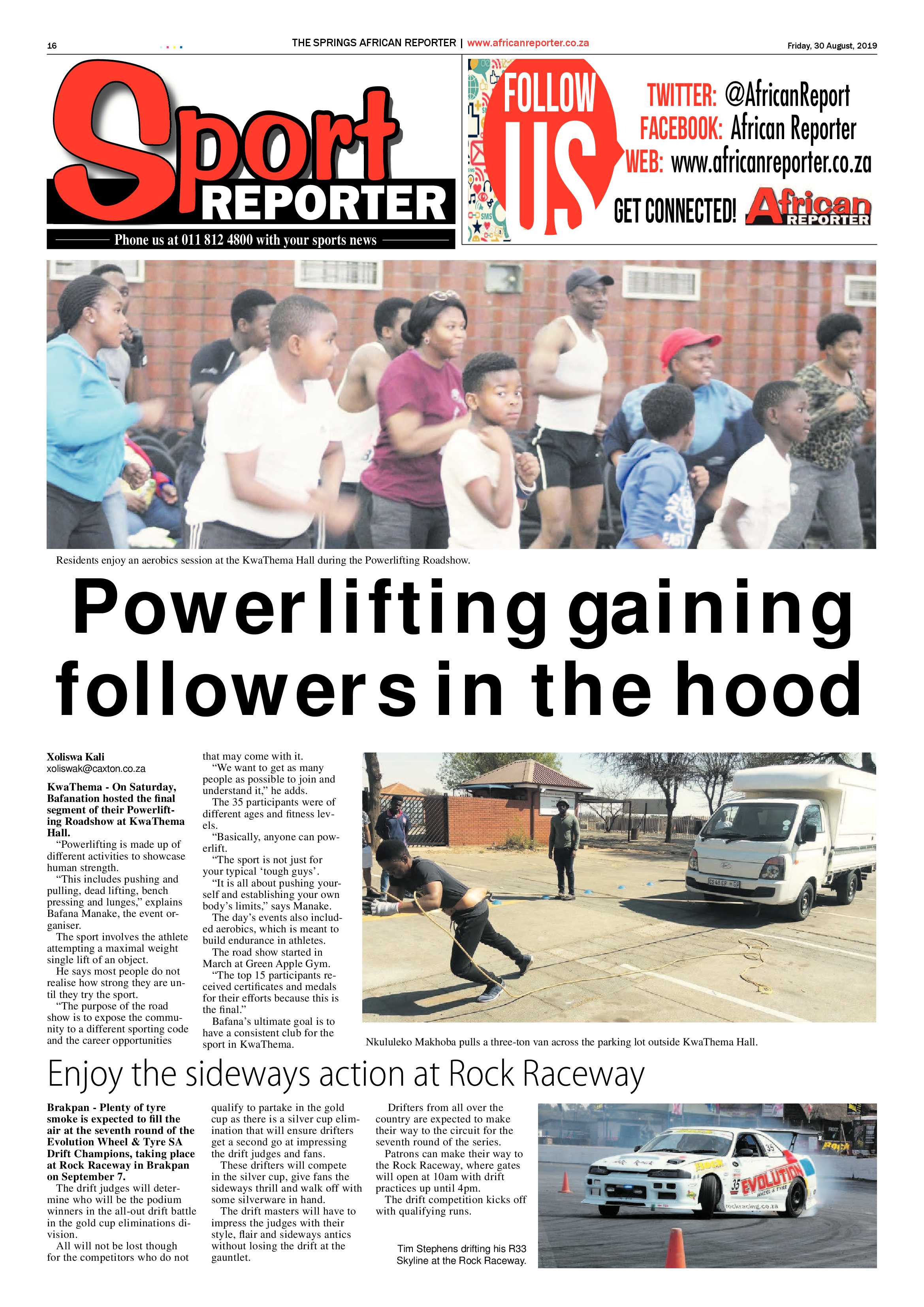 African Reporter 30 August 2019 page 16