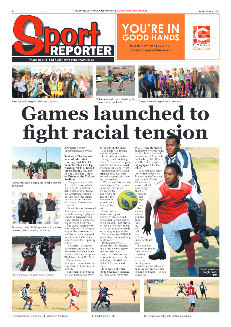 African Reporter 30 June 2023 page 12
