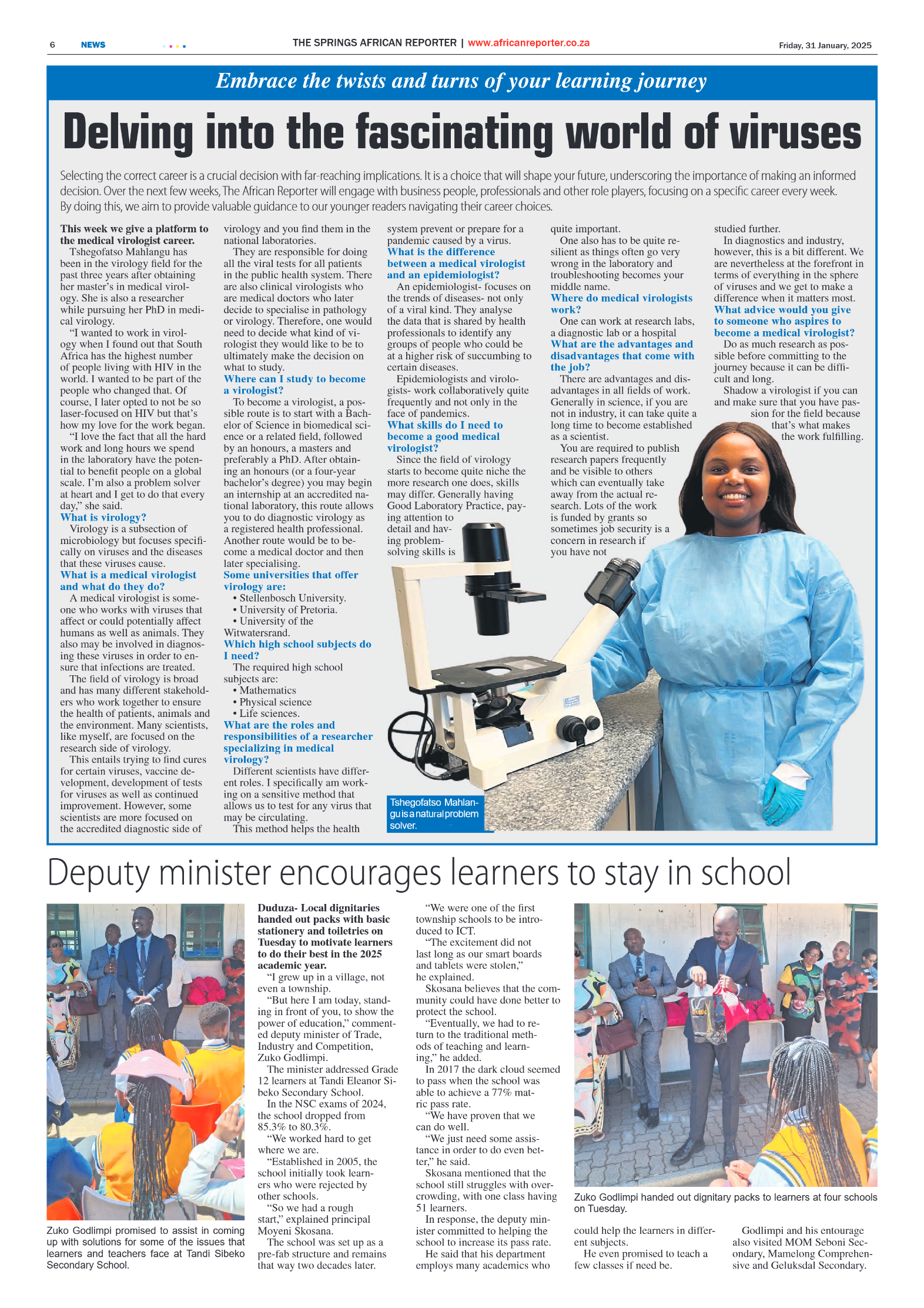 African Reporter 31 January 2025 page 6