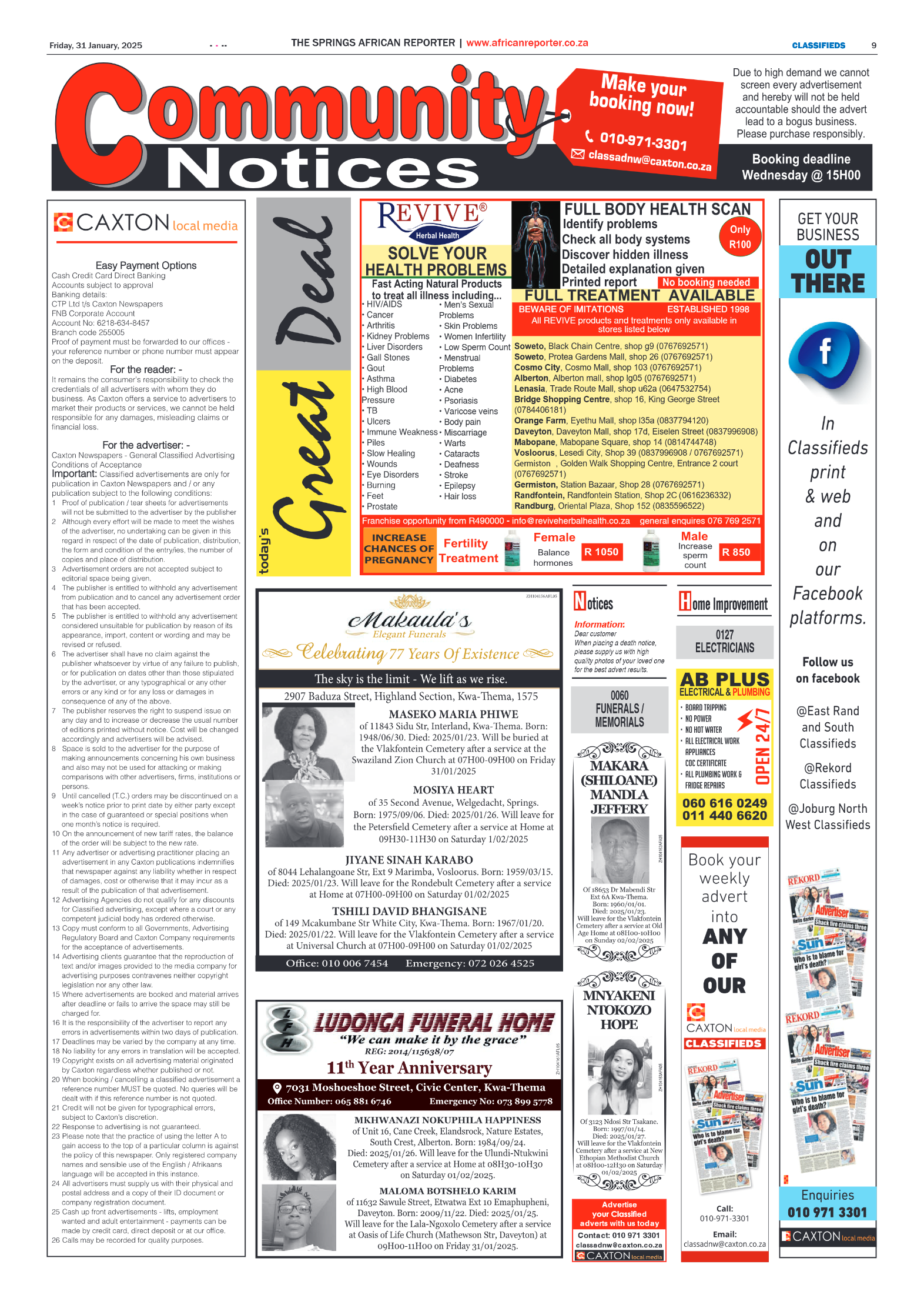 African Reporter 31 January 2025 page 9