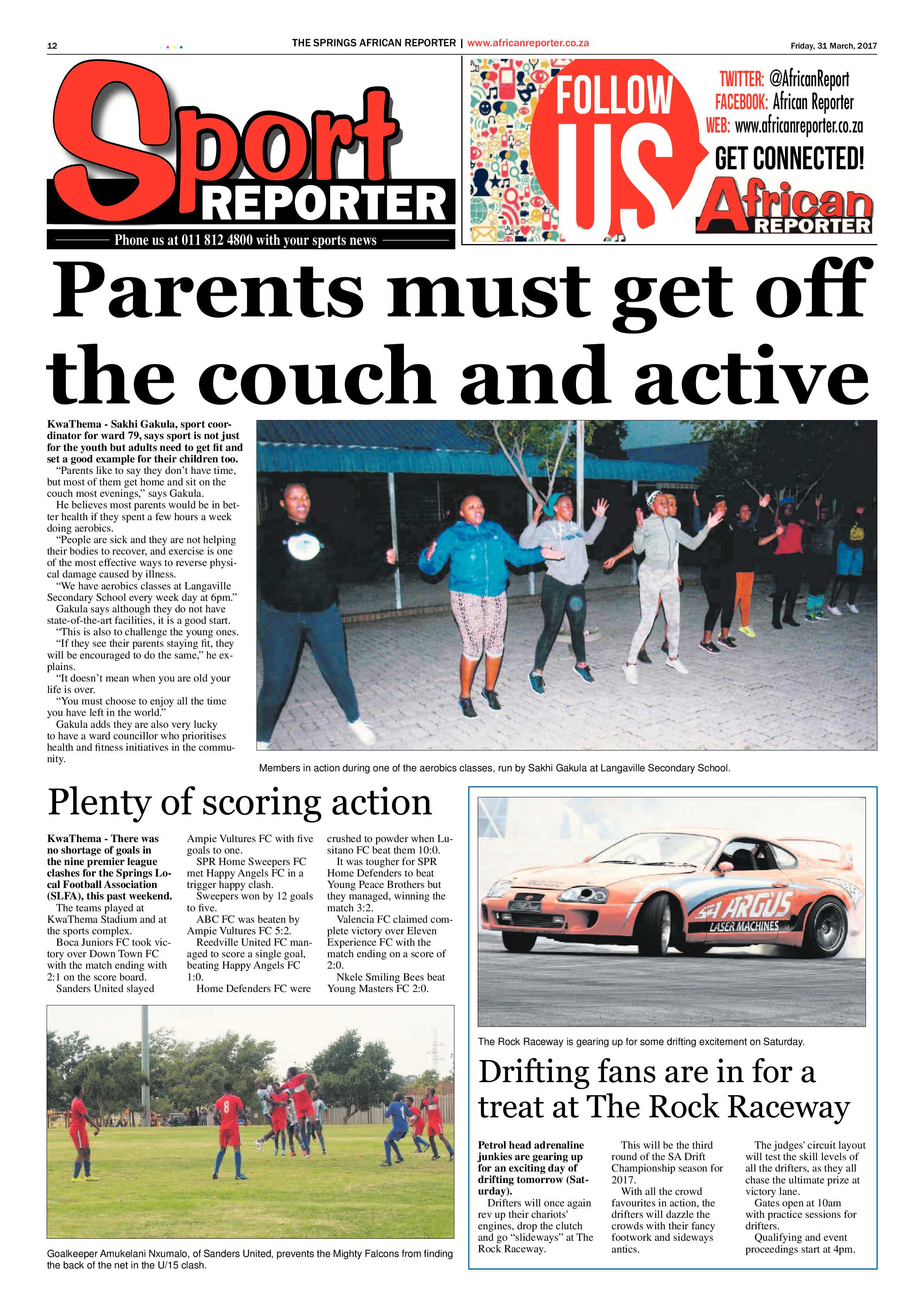 African Reporter 31 March 2017 page 12