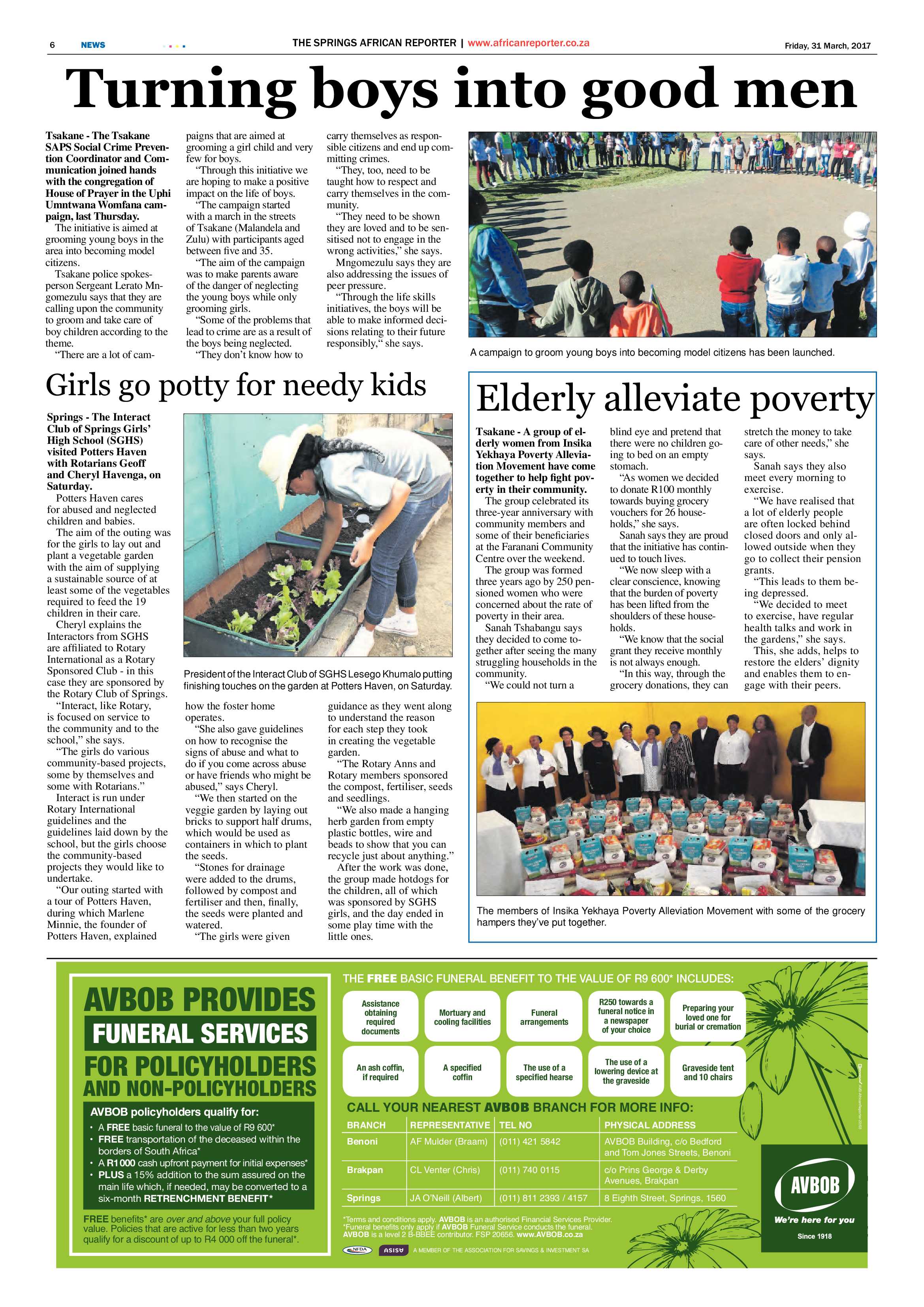 African Reporter 31 March 2017 page 6