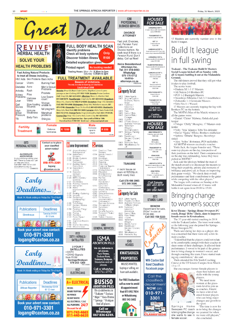 African Reporter 31 March 2023 page 10