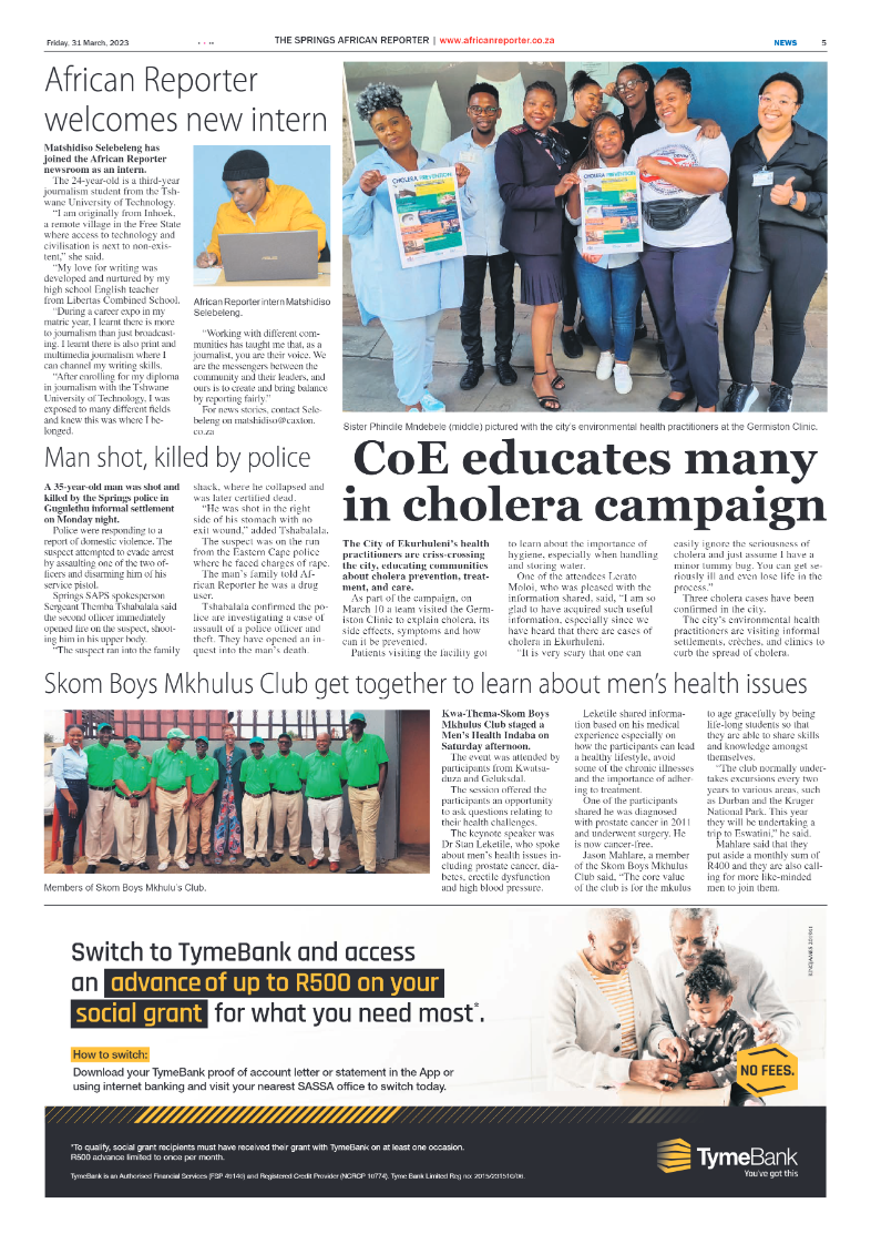 African Reporter 31 March 2023 page 5