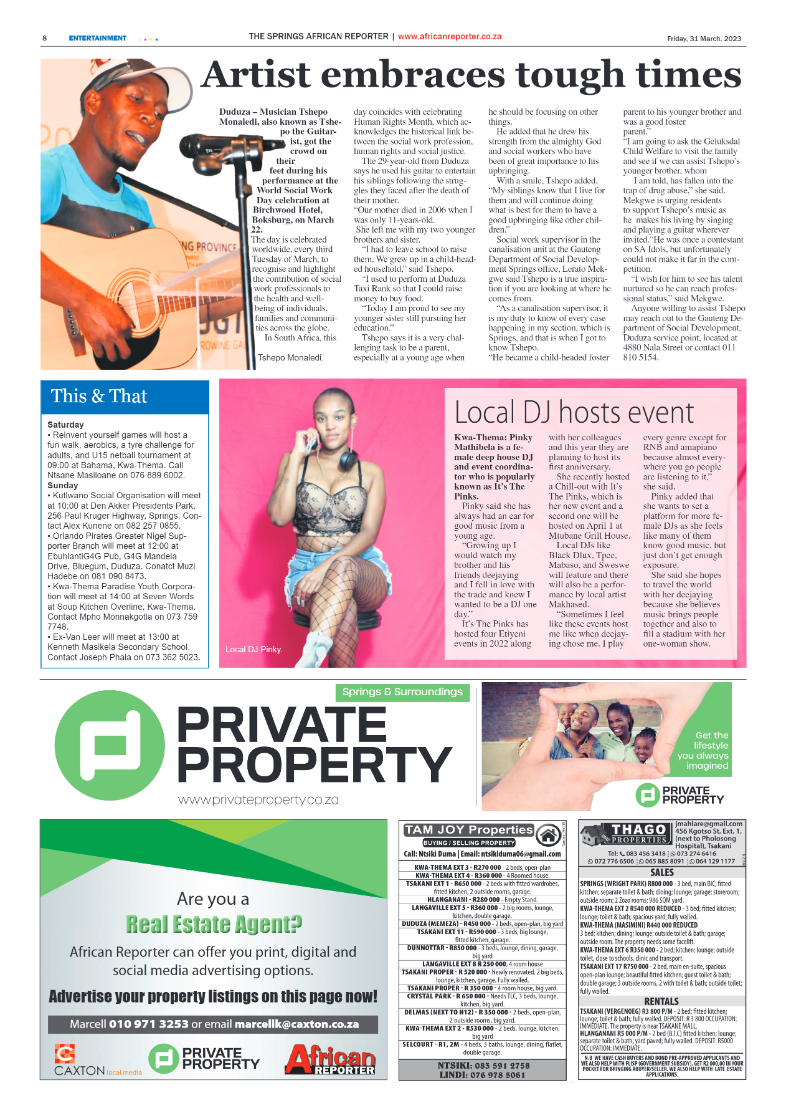 African Reporter 31 March 2023 page 8