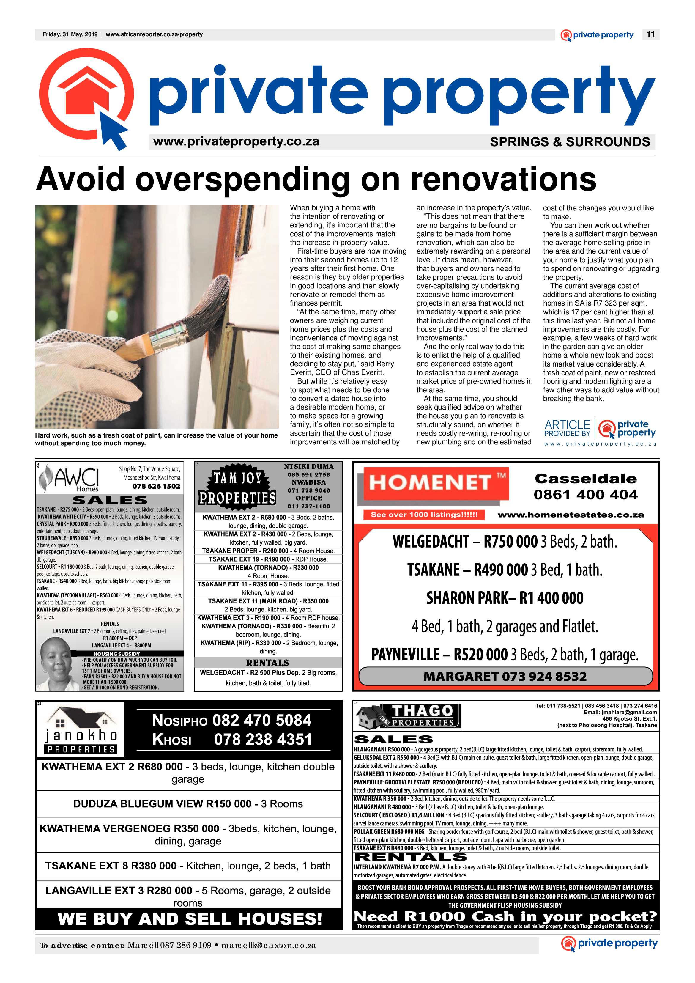 African Reporter 31 May 2019 page 11