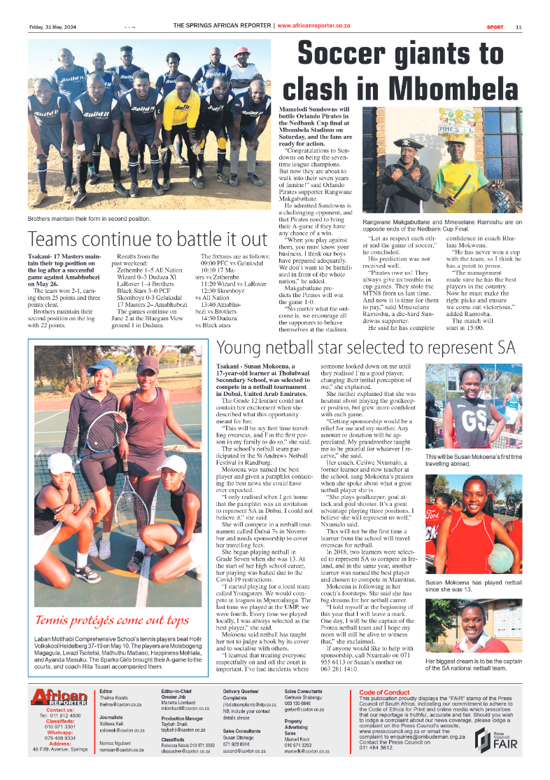 African Reporter 31 May 2024 page 11