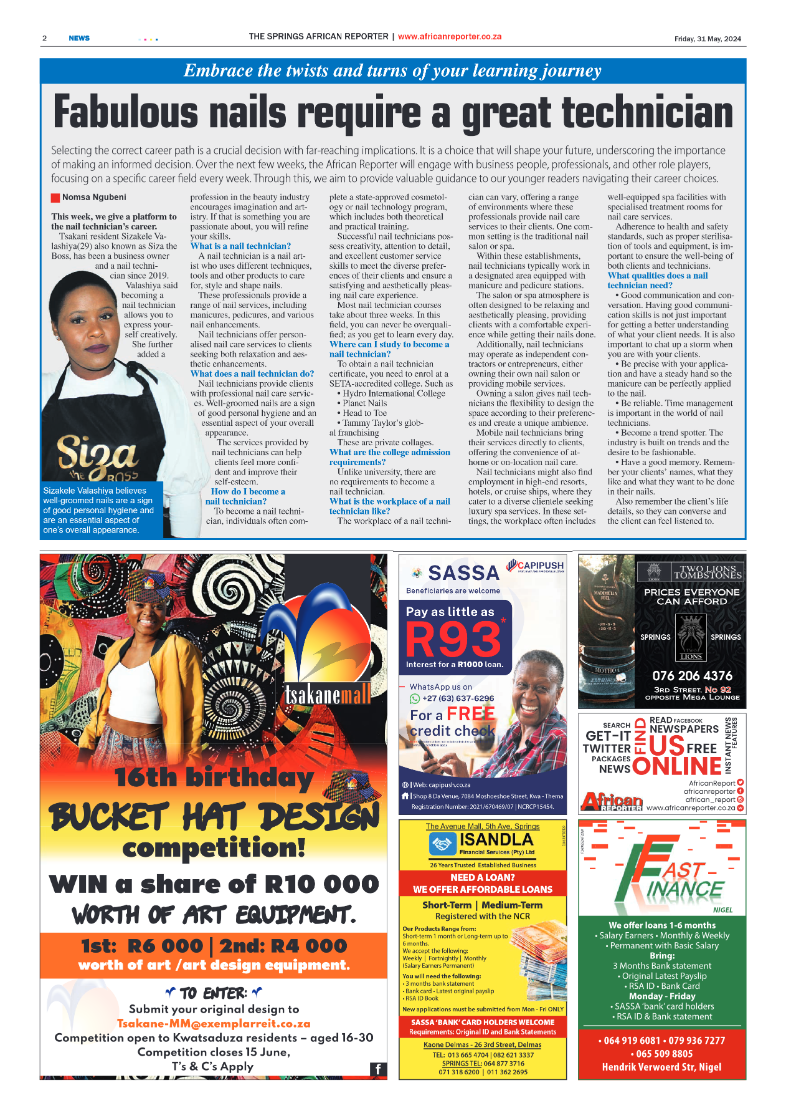African Reporter 31 May 2024 page 2