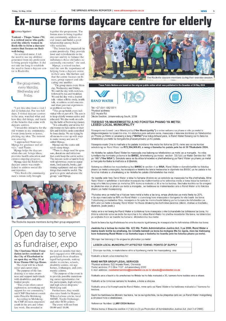 African Reporter 31 May 2024 page 5
