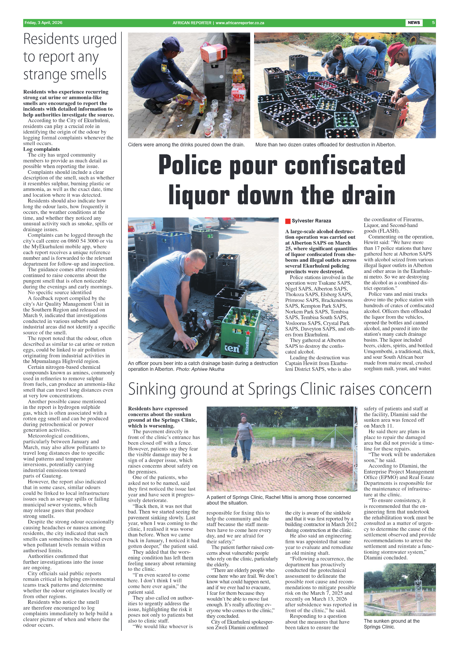 African Reporter 3 April 2026 page 5