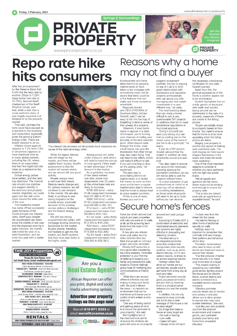 African Reporter 3 February 2023 page 8